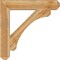 Ekena Millwork Legacy Craftsman Rough Sawn Bracket, Western Red Cedar, 6"W x 38"D x 38"H BKT06X38X38LEC04RWR - alternate 3